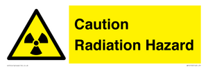 Caution Radiation Hazard